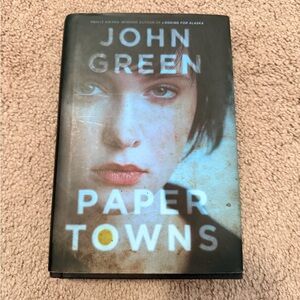 John Green 'Paper Towns' Hardcover Book